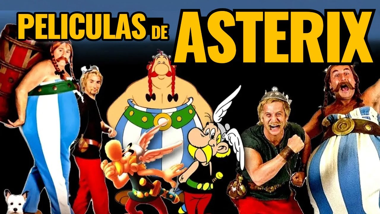 ASTÉRIX y sus películas (1967-2023)