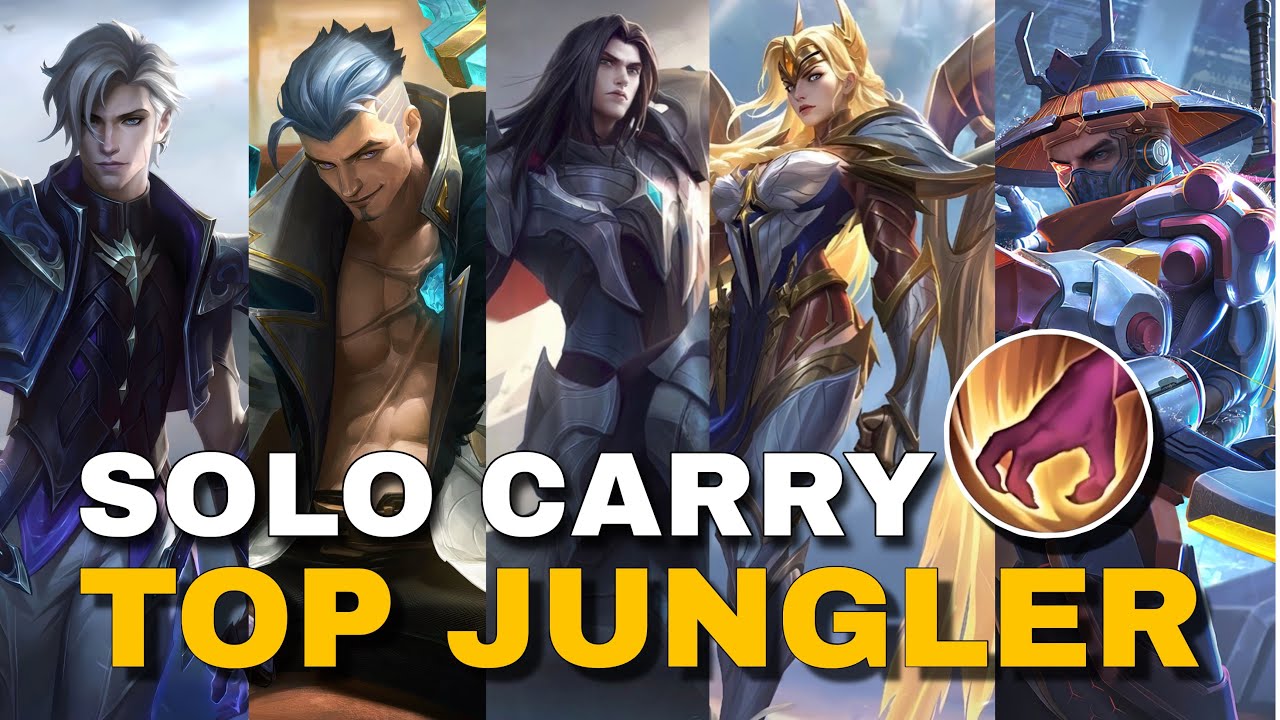Top 10 Best Junglers to Solo Rank in Season 39 (Full Explanation)