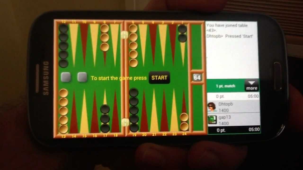 Backgammon Live app for iPhone, iPad, Android Phones and Android Tablets