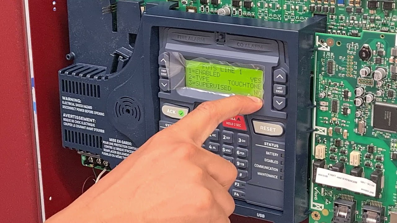 M2M -MQ03LTEMFIRE -  Configuración Sistema FIRE LITE
