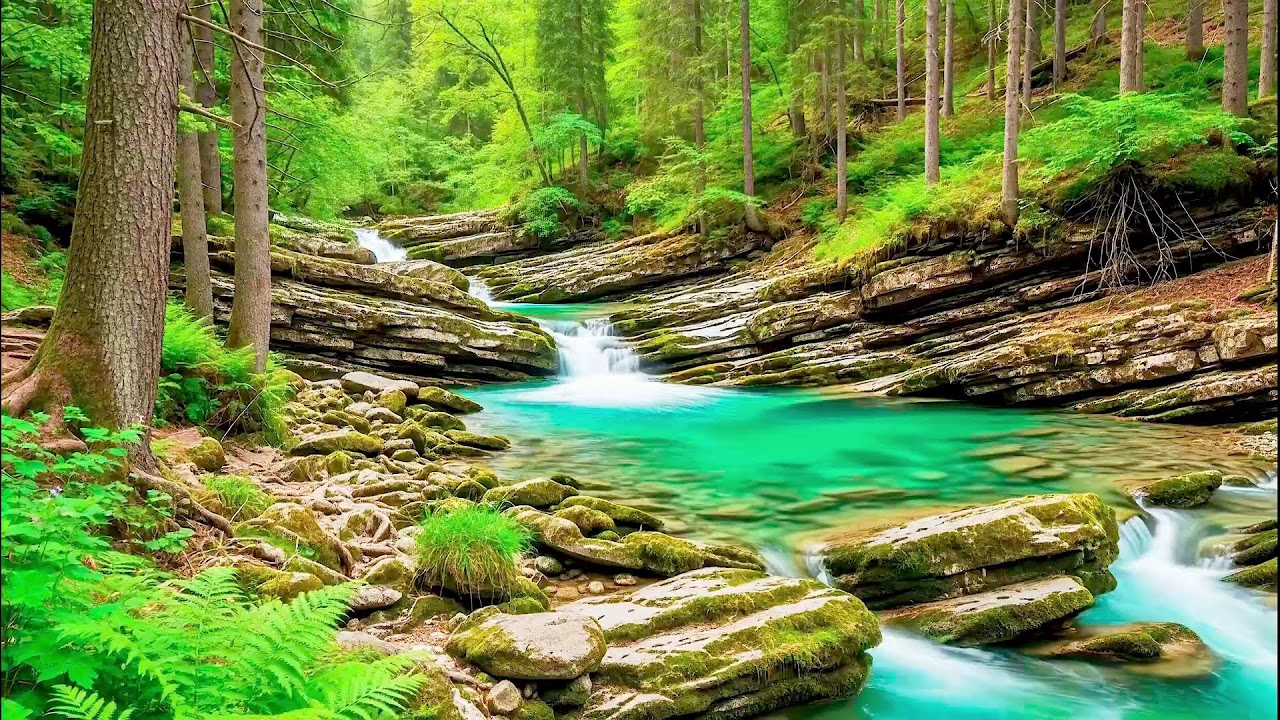 River Sound for Deep Sleep Flow White Noise with Gentle Stream Sound for Relaxation