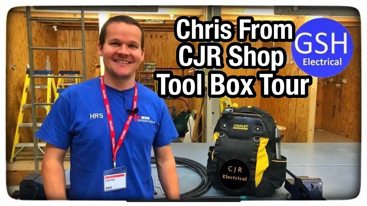 What’s Inside an Electricians Tool Box? Tool Box Tour With Chris from CJR Electrical (CJR Shop)