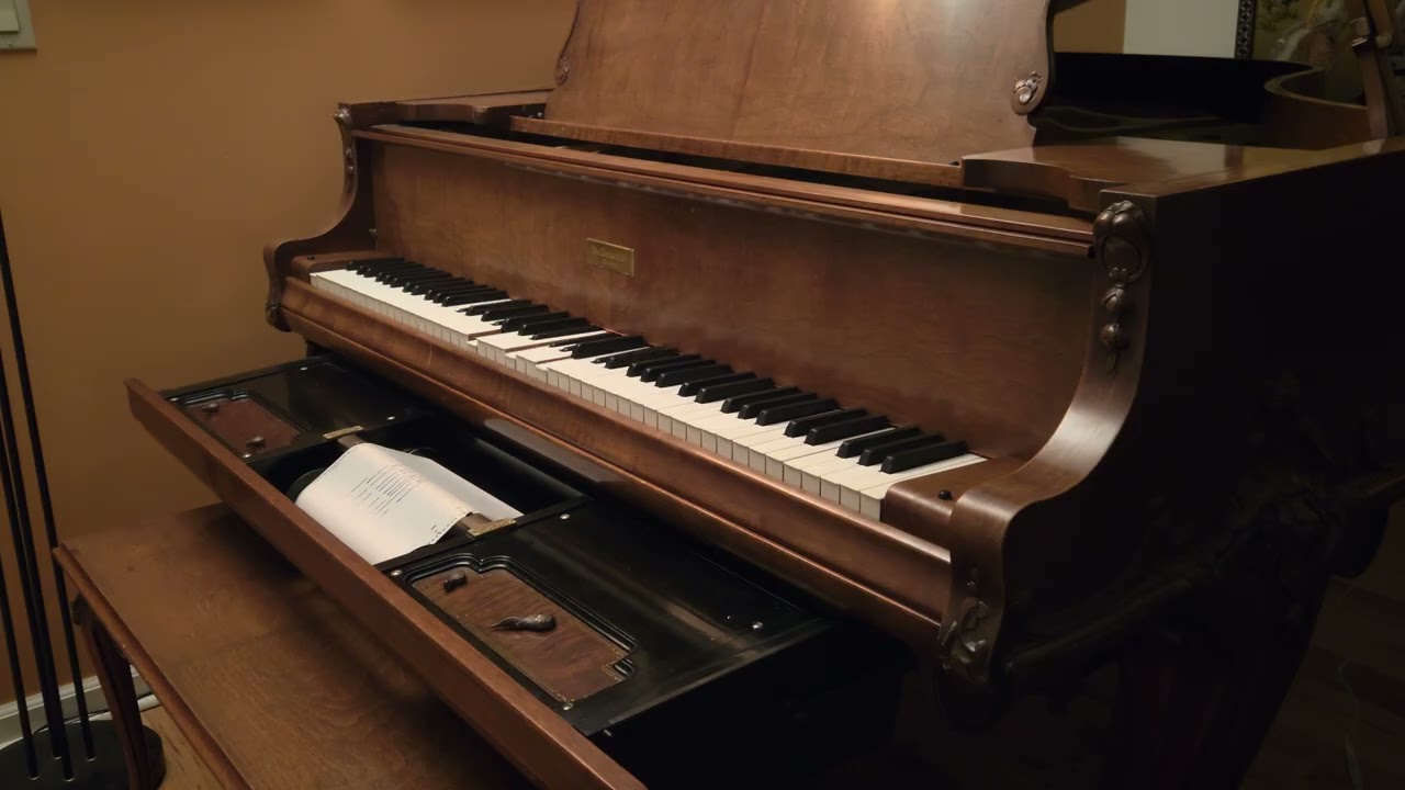 1930 Knabe Ampico B   Chopin Scherzo Op39 C# Minor 51116   Leopold Godowsky