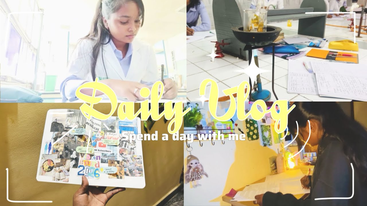 DAILY VLOG👩🏻‍🔬| spend a day with me as a medico💊✨ #sushmithagowdaa #dailyvlog #medico 