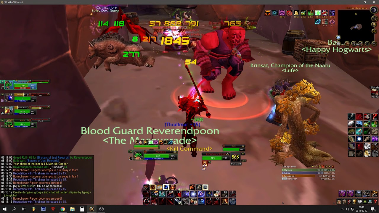 Hellfire Ramparts Heroic - TBC Hunter Pov