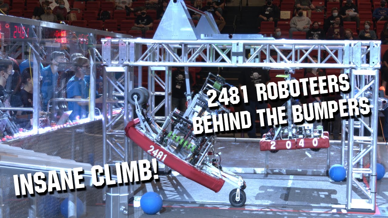 2481 Roboteers Robot Breakdown Behind the Bumpers Rapid React