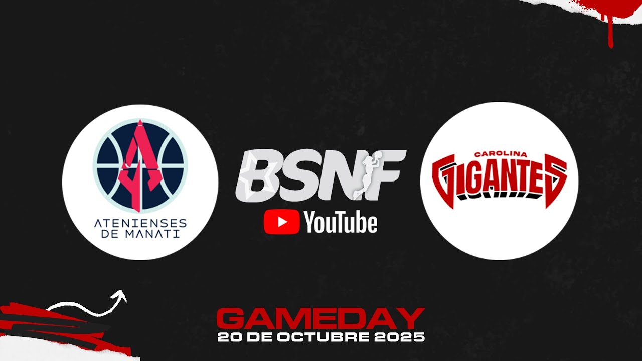 Atenienses de Manat&iacute; vs. Gigantes de Carolina - BSNF - Cuartos de Final 2025 - Juego 2