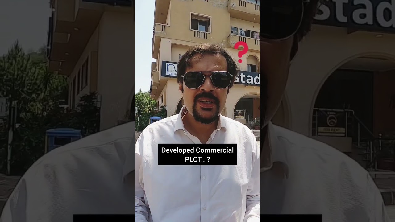 Just Rs. 10,000,000/- (Rs. 1 Crore) Commercial Plot #dhavalley #dhaislamabad #commercial