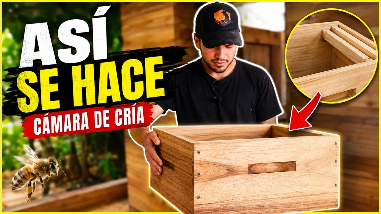 Cómo hacer una CÁMARA DE CRÍA para colmenas 🐝 | Paso a paso