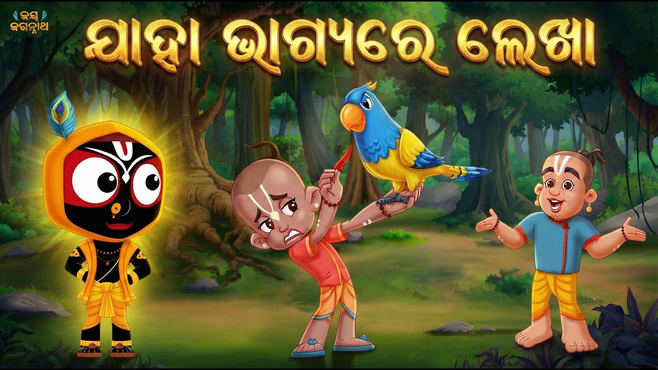 ଯାହା ଭାଗ୍ୟ ରେ ଲେଖା  | Jay Jagannath | Official Odia Animated Series | Episode-031