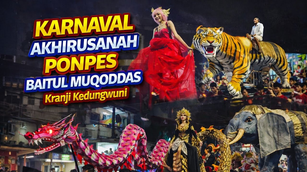 Pawai Karnaval Haflah PONPES BAITUL MUQODDAS Kranji Kedungwuni 2026