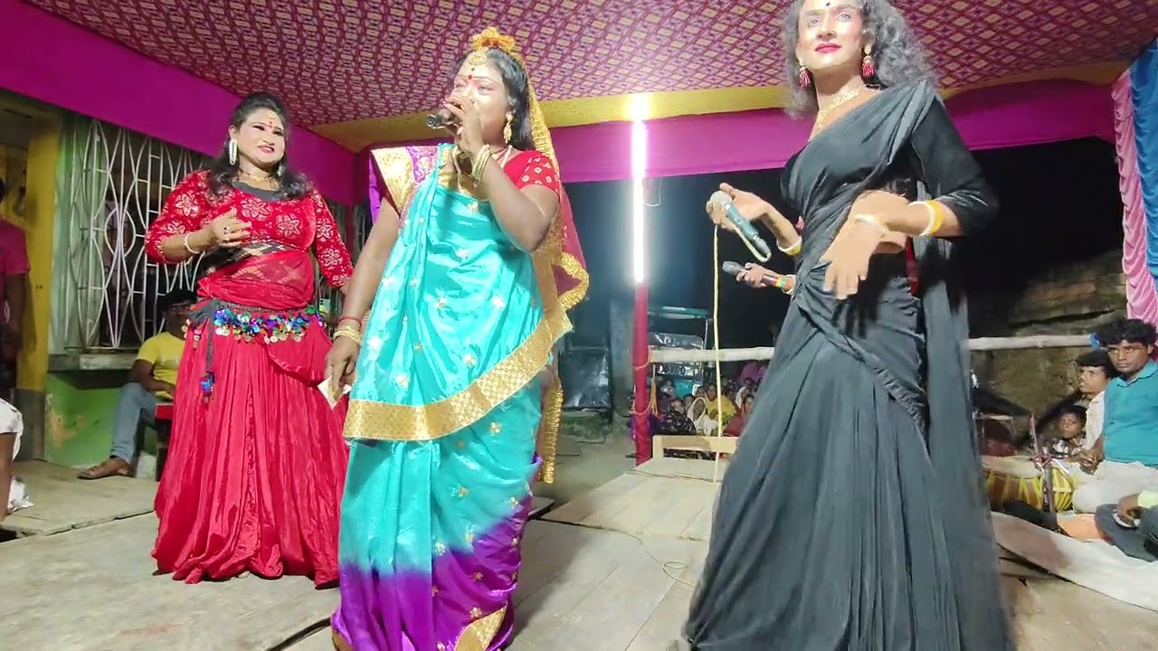 ekdil gan  রকি মন্দিরা ও মুস্কান আসরে ঝর তুলেছে দেখুন roki mondira muskan asore jhor #sottopirergan 