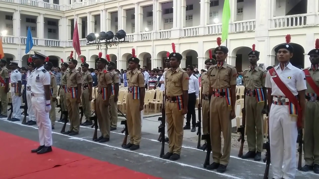 LOYOLA NCC  - GUARD OF HONOUR