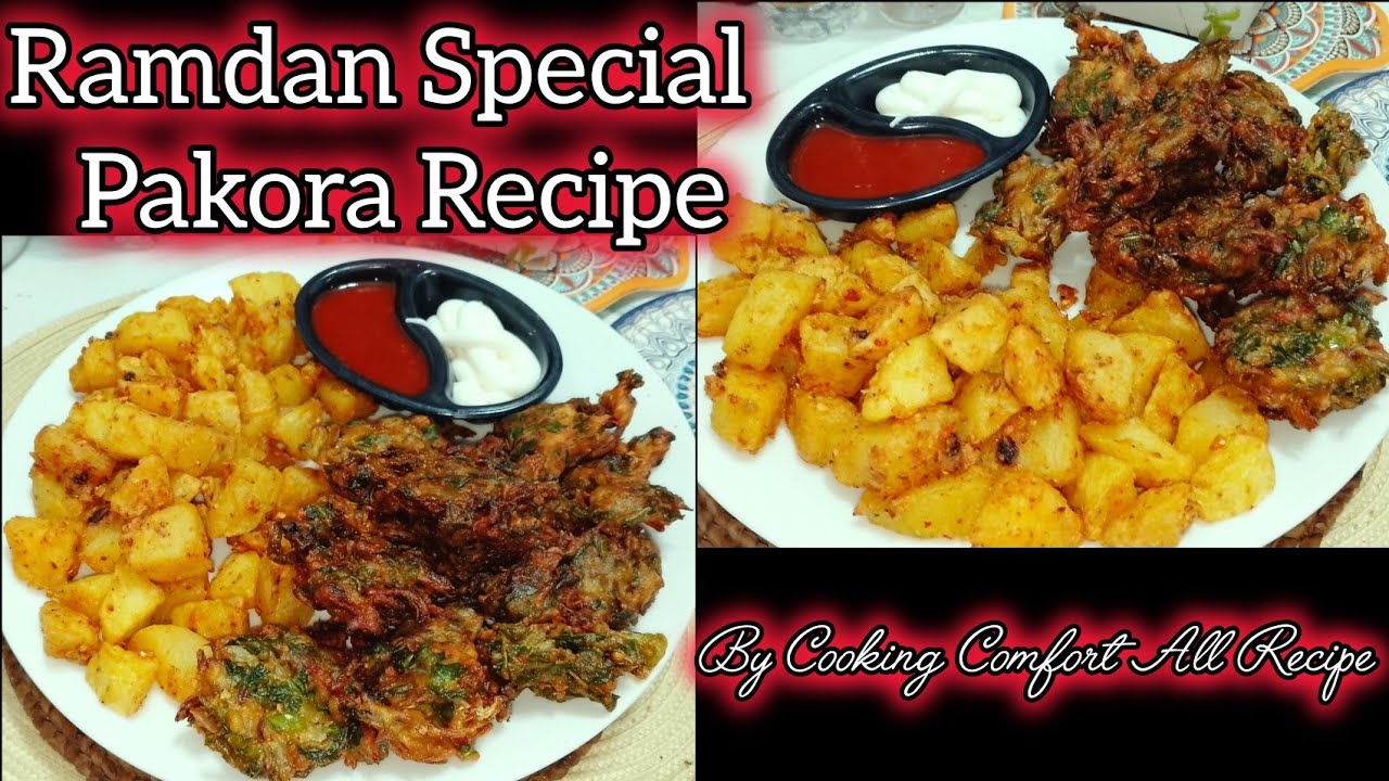 Crispy Mix Vegetable Pakora (Street Style)Aloo Kay Kararay Pakode (Tea Time #ByCookingComfort  