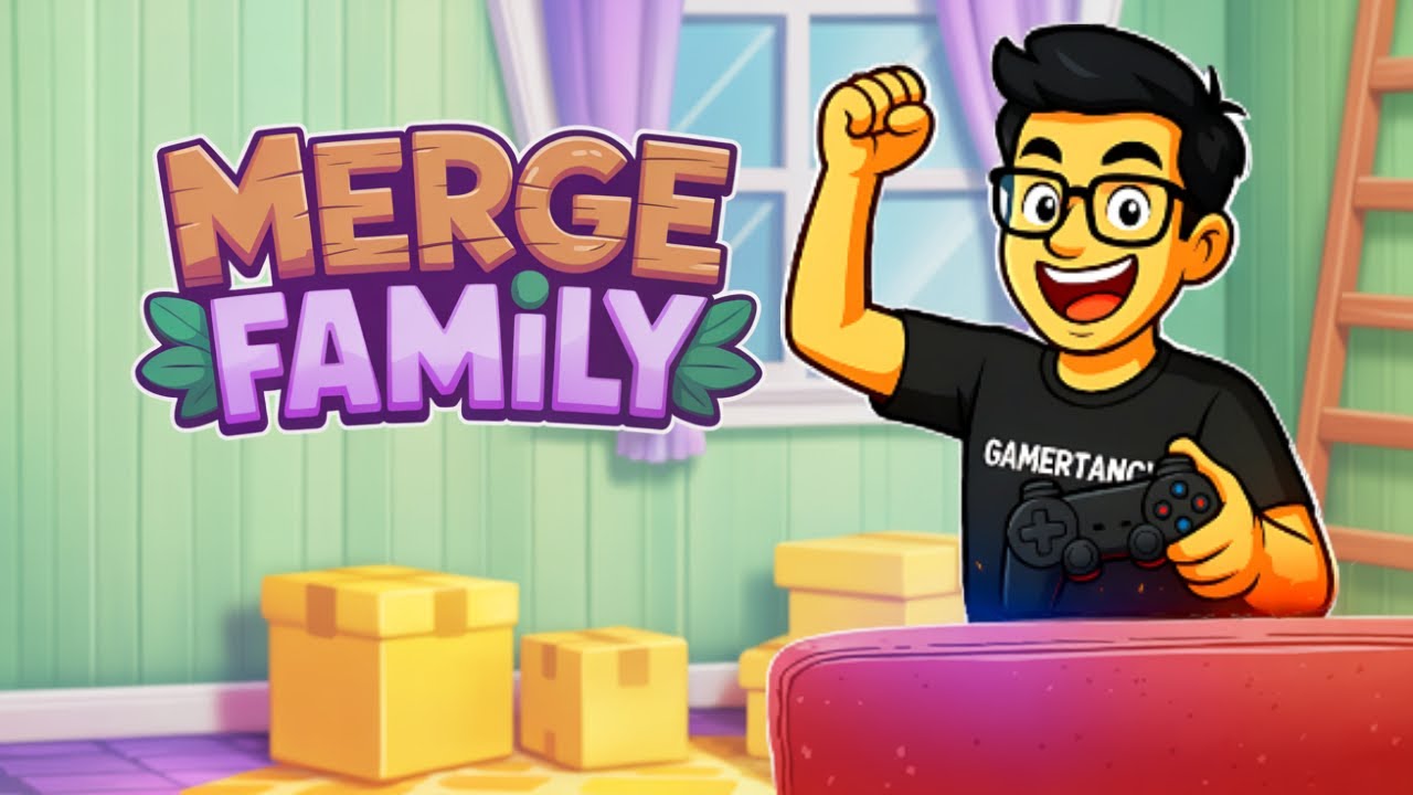 👨&zwj;👩&zwj;👧&zwj;👦 Playing Merge Family Game 🧩 | Building Stories and Solving Family Merge Mysteries