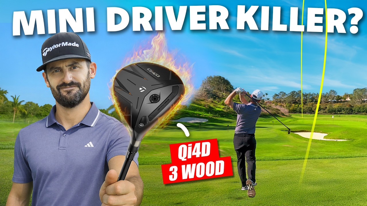 Taylormade Qi4D - 3 Wood Fitting | Mini Driver Killer