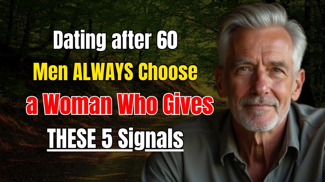 Women Over 60: Give Him THESE 5 Signals and He'll Choose YOU Every Time!