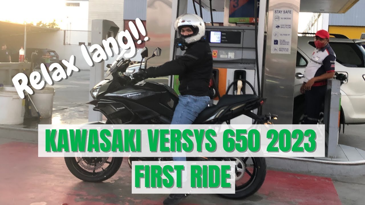 Driving home my Kawasaki Versys 650 2023 from the dealership | First Ride POV