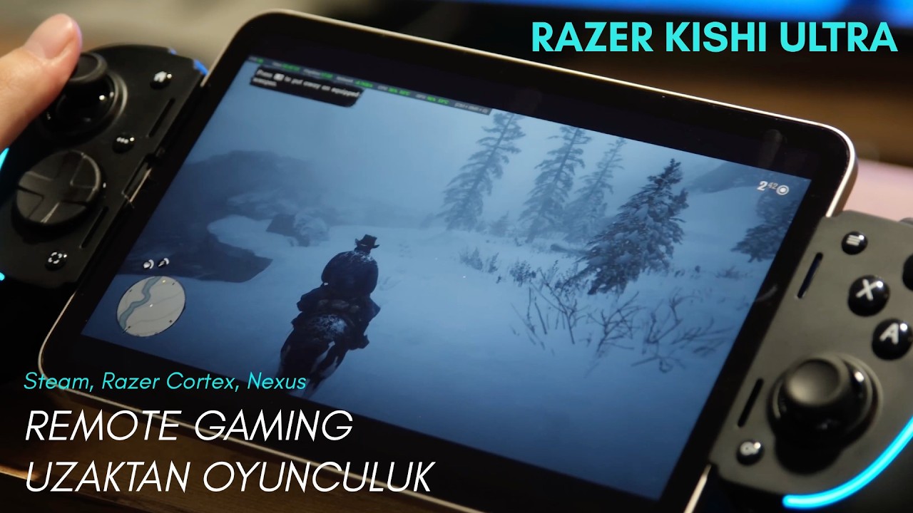 Razer Kishi ile Uzaktan Oyunculuk - Steam Oyunlarını Telefondan Oynamak