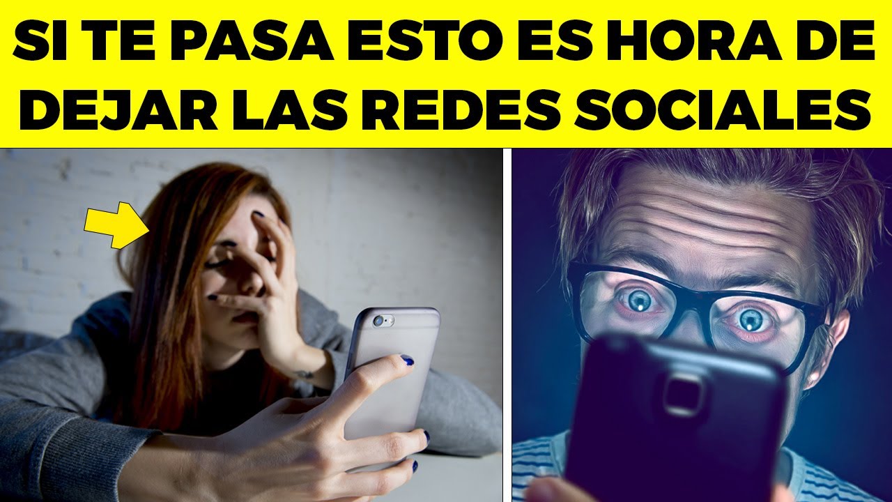 14 señales de que ES HORA DE DEJAR LAS REDES SOCIALES un tiempo