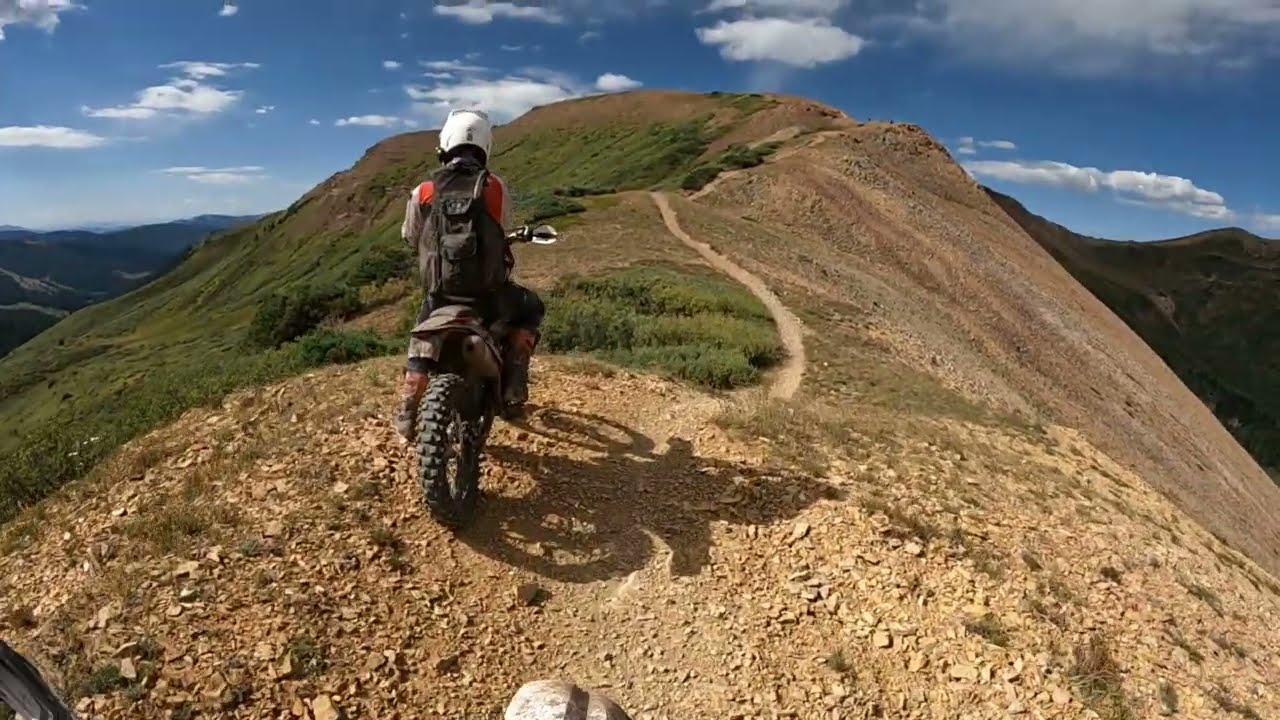 Best Views in Colorado  |  Dirtbike SingleTrack