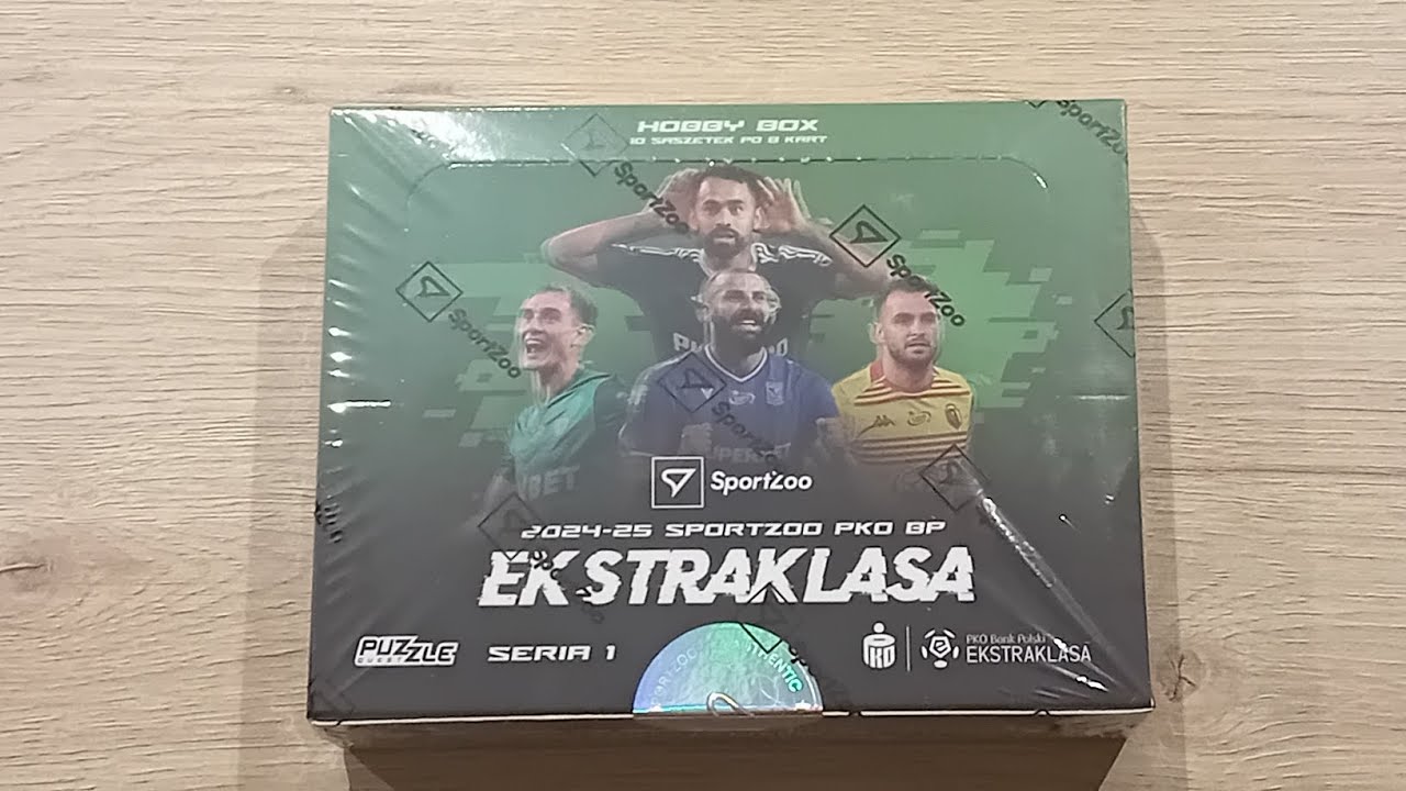 PKO BP Ekstraklasa 24/25 Hobby Box od SportZoo - drugi box, ale czy ostatni?