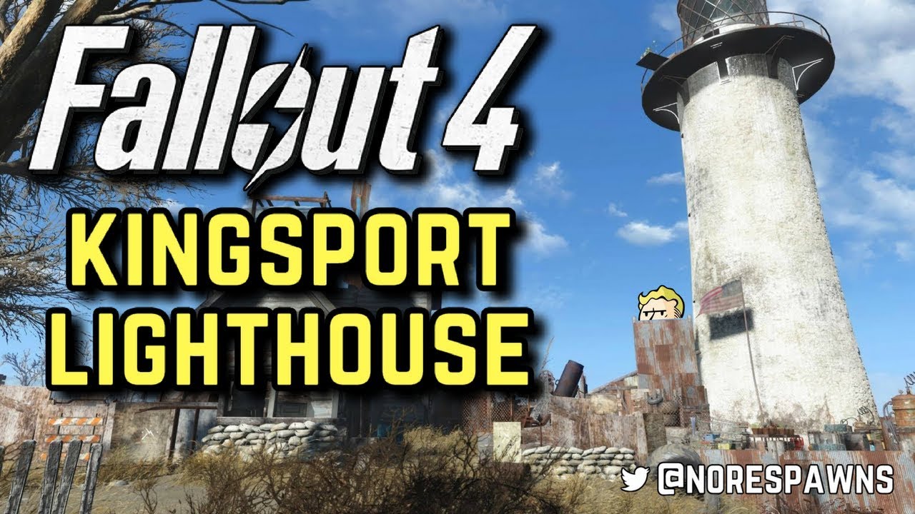 Fallout 4 - Kingsport Lighthouse Detailed Tour