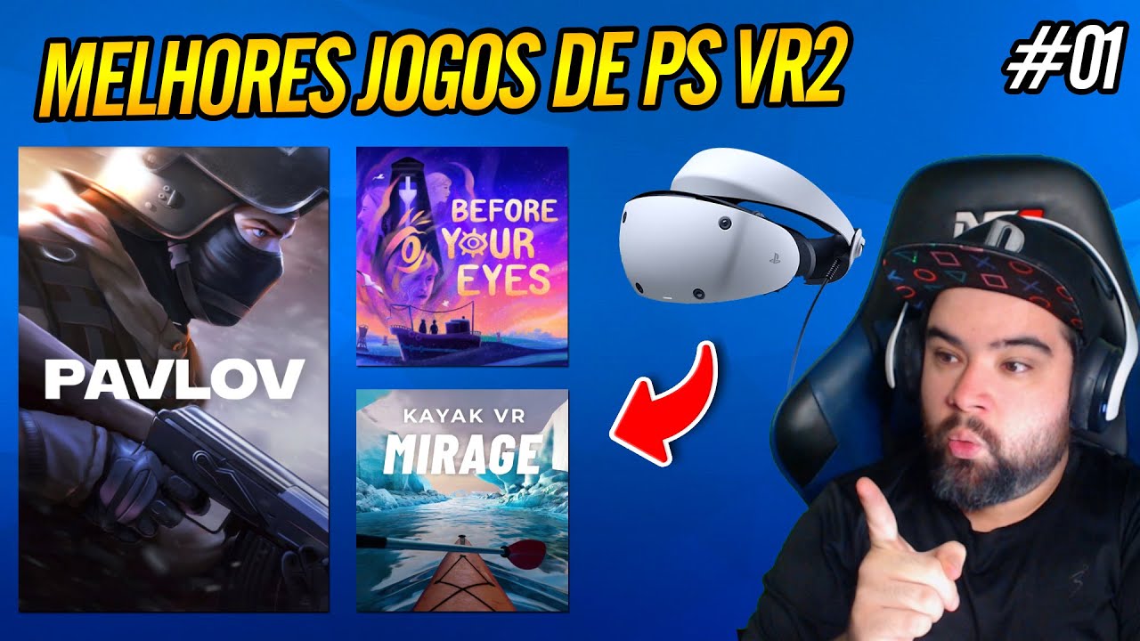 OS MELHORES JOGOS DE PS VR2 (parte 1)