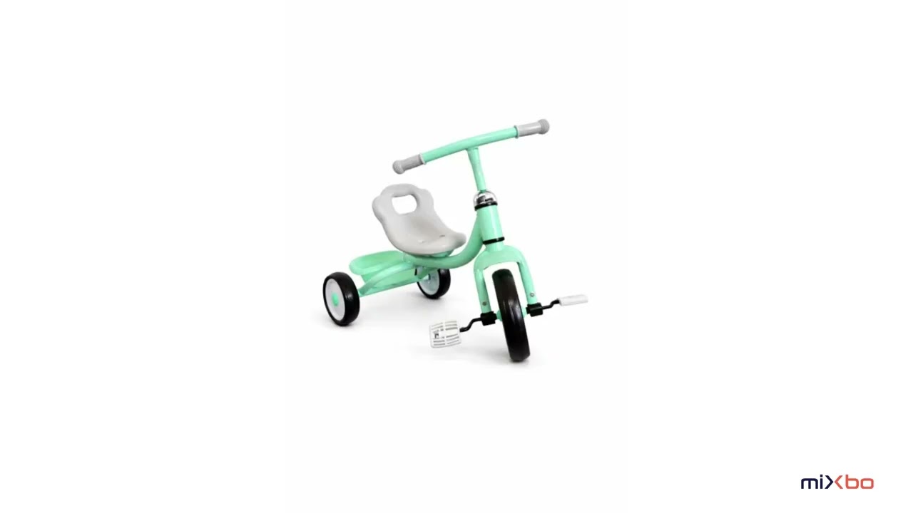 Tricicletă Kids cu Pedale și Coșuleț – aventuri pentru cei mici 🚲💚
