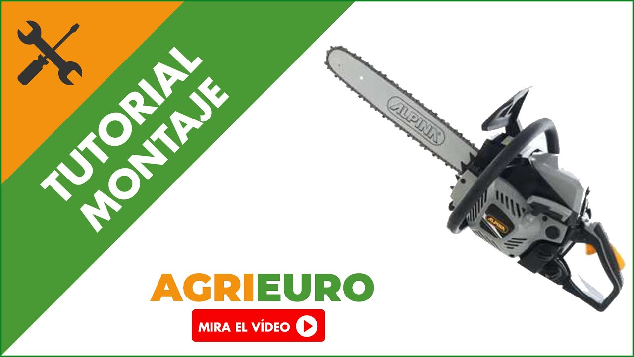 Montaje Motosierra de mezcla Alpina ACS 41