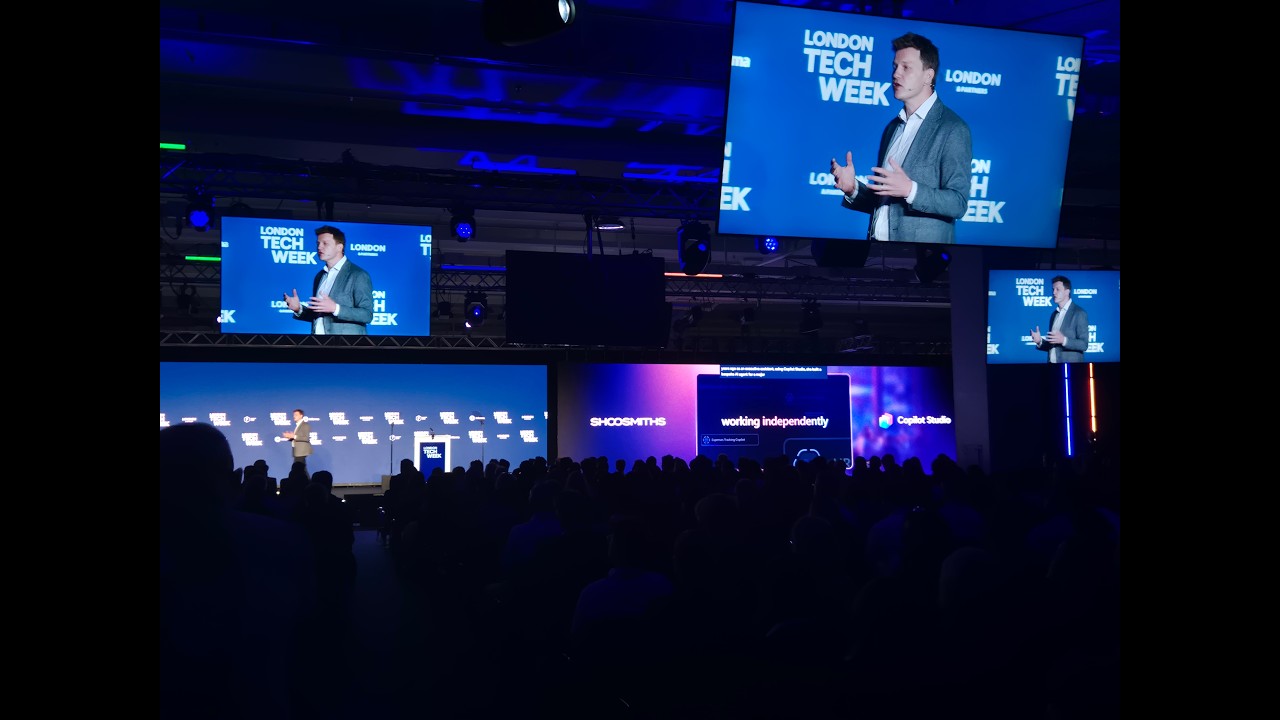 London Tech Week 2026: основное выступление Даррена Хардмана