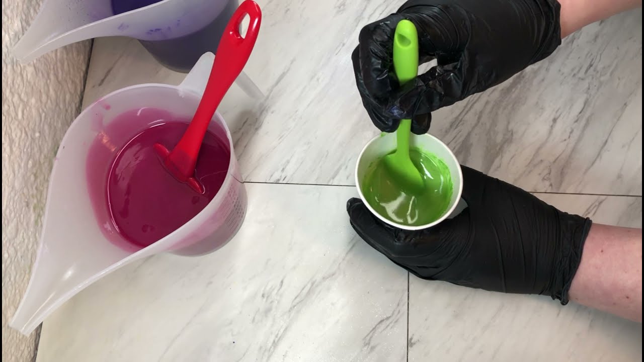 Making and Cutting Pink Lilac and Willow Cold Process Soap