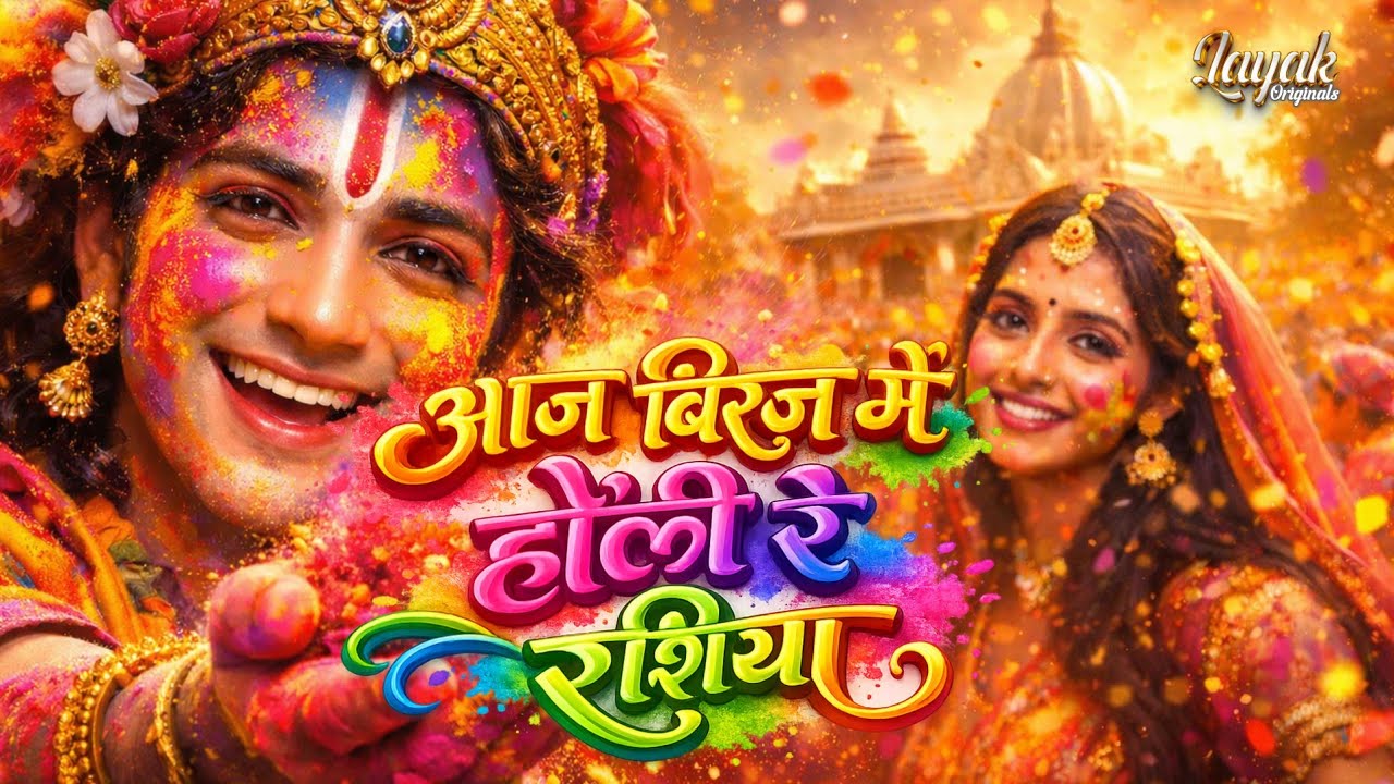 Aaj Biraj Mein Hori Re Rasiya | आज बिरज में होरी रे रसिया | Original Holi Song 2026 | HD Holi Song
