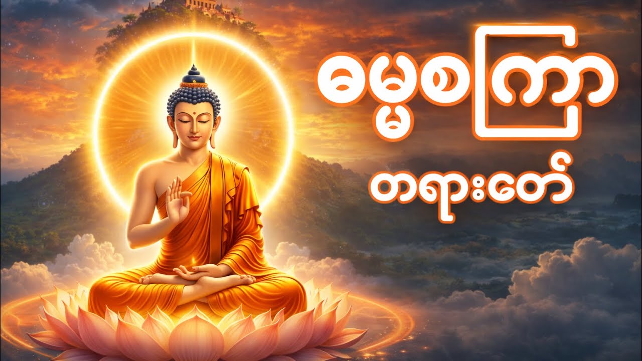 ဓမ္မစကြာ တရားတော်မြတ် (နေ့ညမပျက်ပူဇော်ခြင်းဖြင့် အန္တရာယ်ကင်း ဘေးရှင်းကြပါစေ)