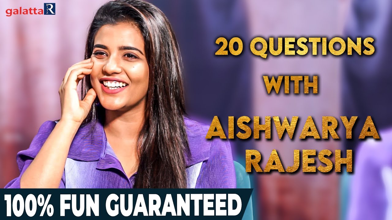 From getting stuck with Thalapathy Vijay to Street foods, Uncut conversation with 'Aishwarya Rajesh'
