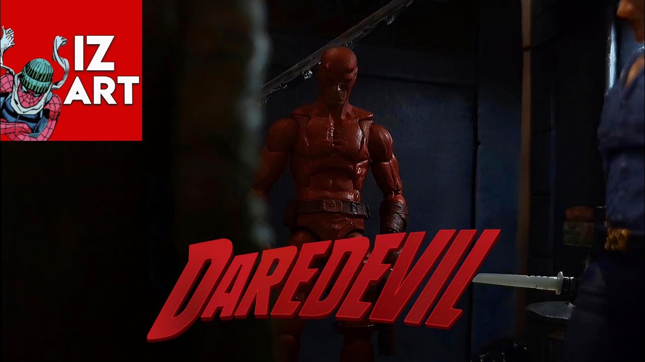 Daredevil Fight Stop Motion: Daredevil vs Thugs