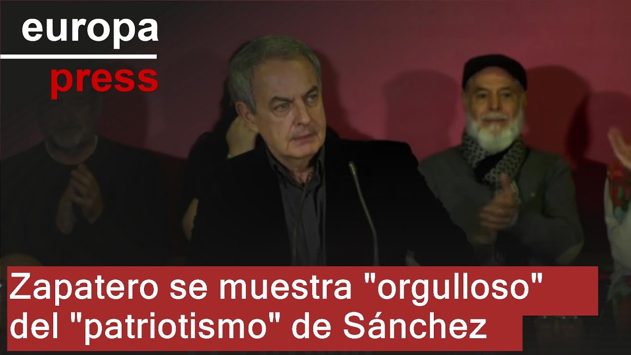 Zapatero se muestra 