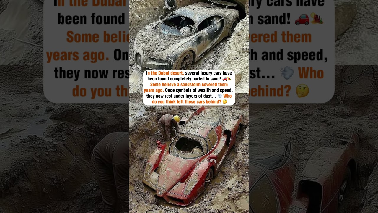 Abandoned Cars in Dubai 😱  #amazingfacts #motivation #facts #amazing #didyouknow #dubai #supercars