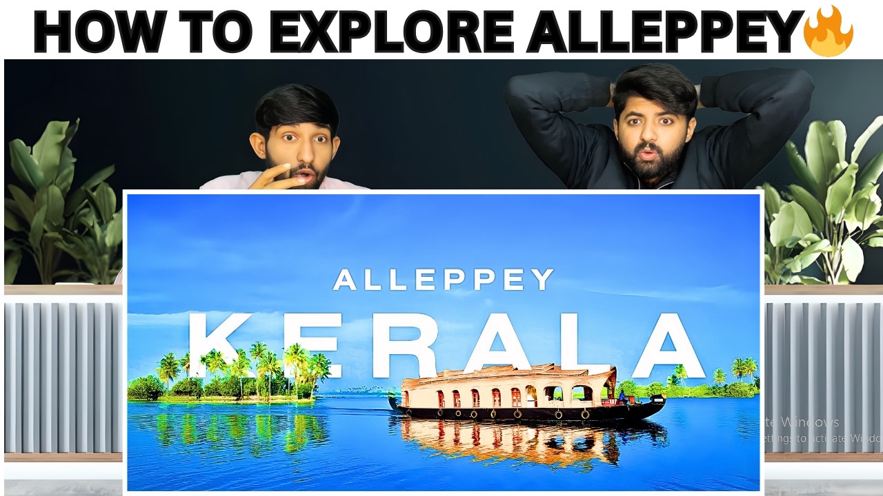 Reaction On Beauty of Alleppy Alappuzha Backwaters | खूबसूरती Pakistani Reaction 🔥
