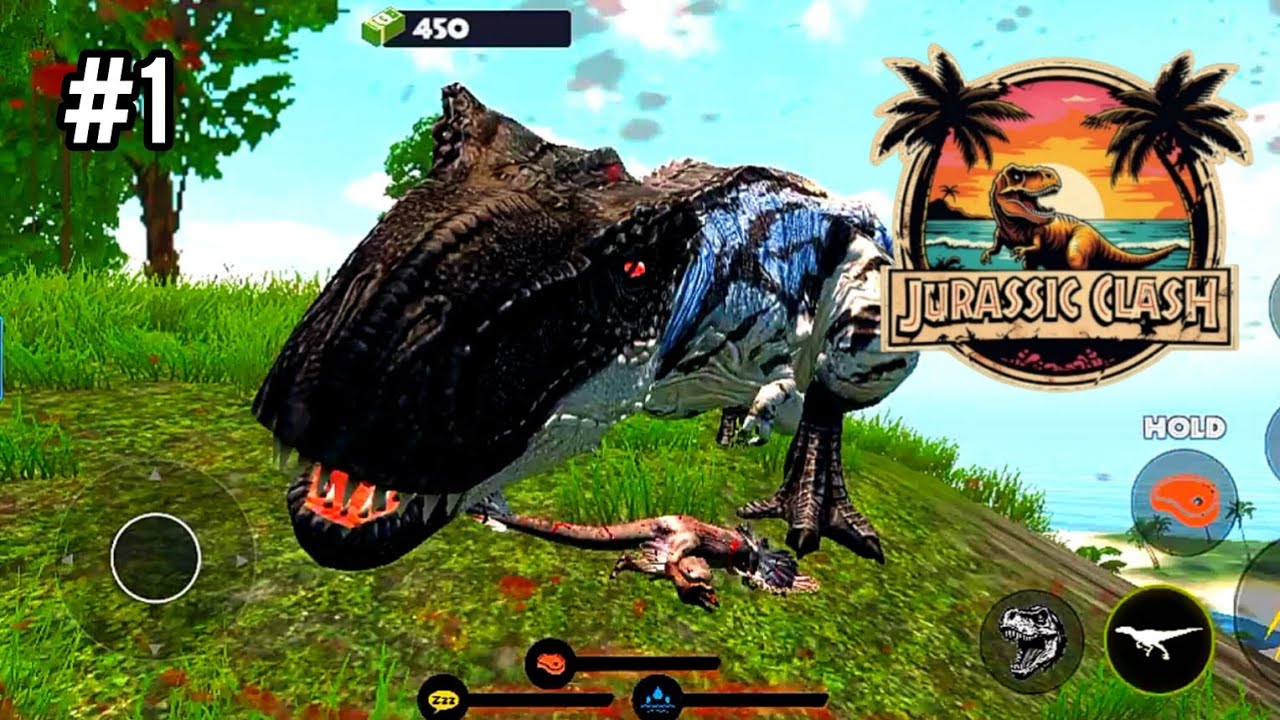 rakyat kecil Dimakan RAKYAT BESAR - Jurassic Clash: Primal Dino Sim