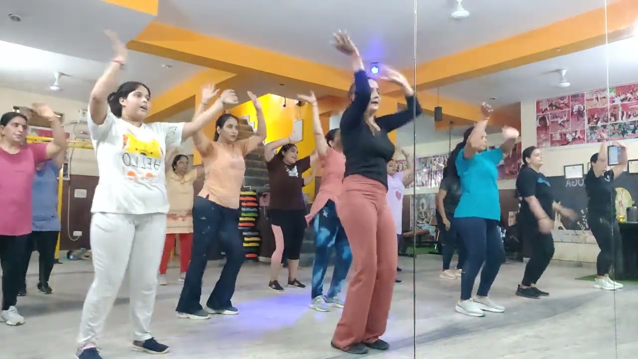 Workout on Punjabi Songs. 