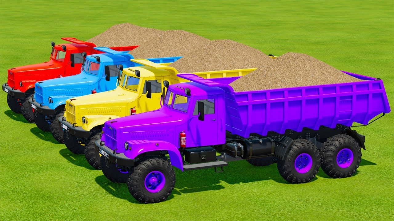 LOAD AND TRANSPORT WOOD CHIPS WITH McCORMICK TRACTORS - Farming Simulator 22