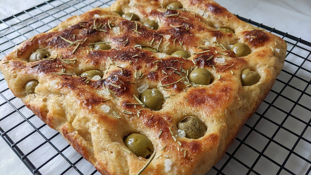 KETO low carb FOCACCIA BREAD/keto bread recipe