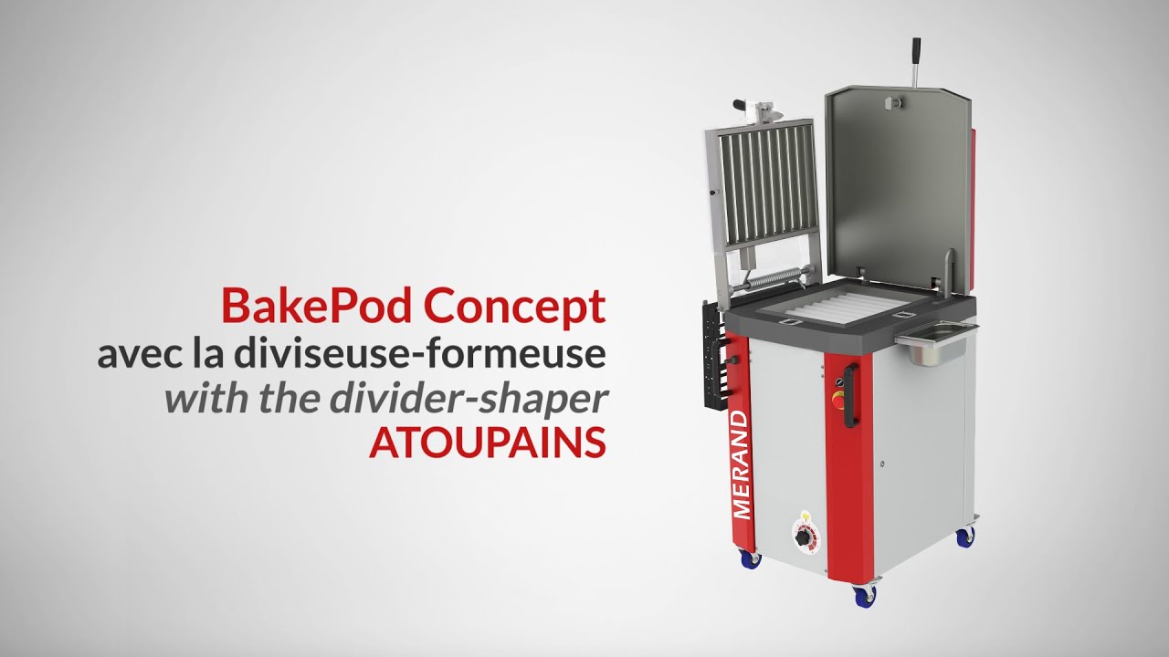 Wide bread range production | BakePod Concept with Atoupains divider-shaper