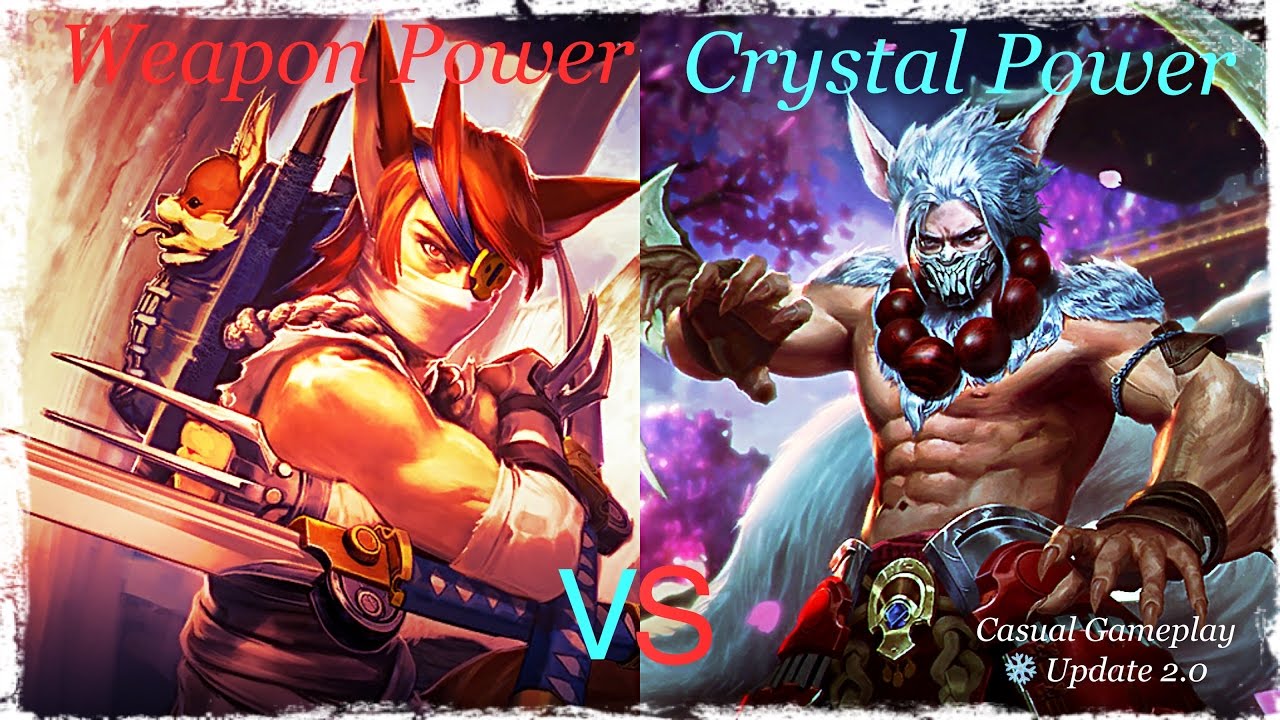VAINGLORY: Crystal Build Taka ⚔️ VS ⚔️ Weapon Build Taka | Casual Gameplay | Which Is Better?!