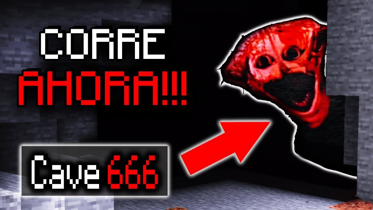 NO juegues si oyes este sonido de CUEVA!!! | Minecraft Terror analógico