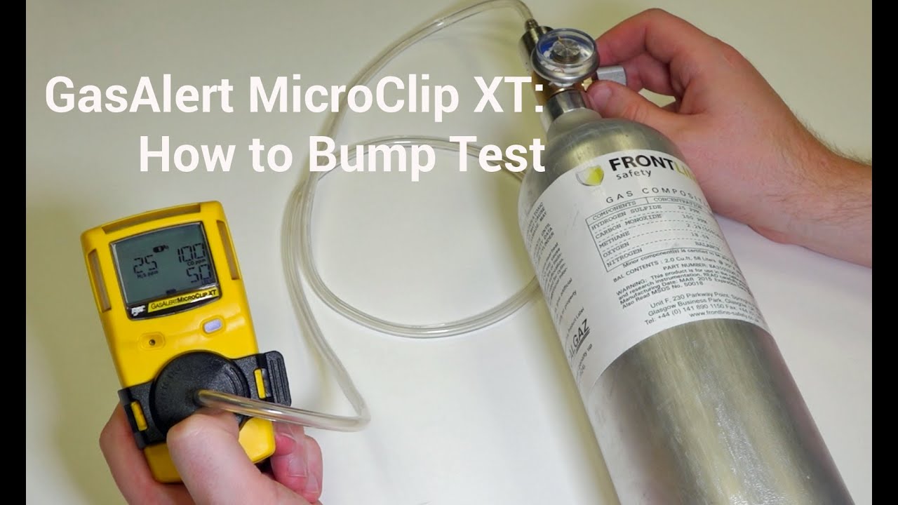 BW GasAlert MicroClip XT - How to Bump Test
