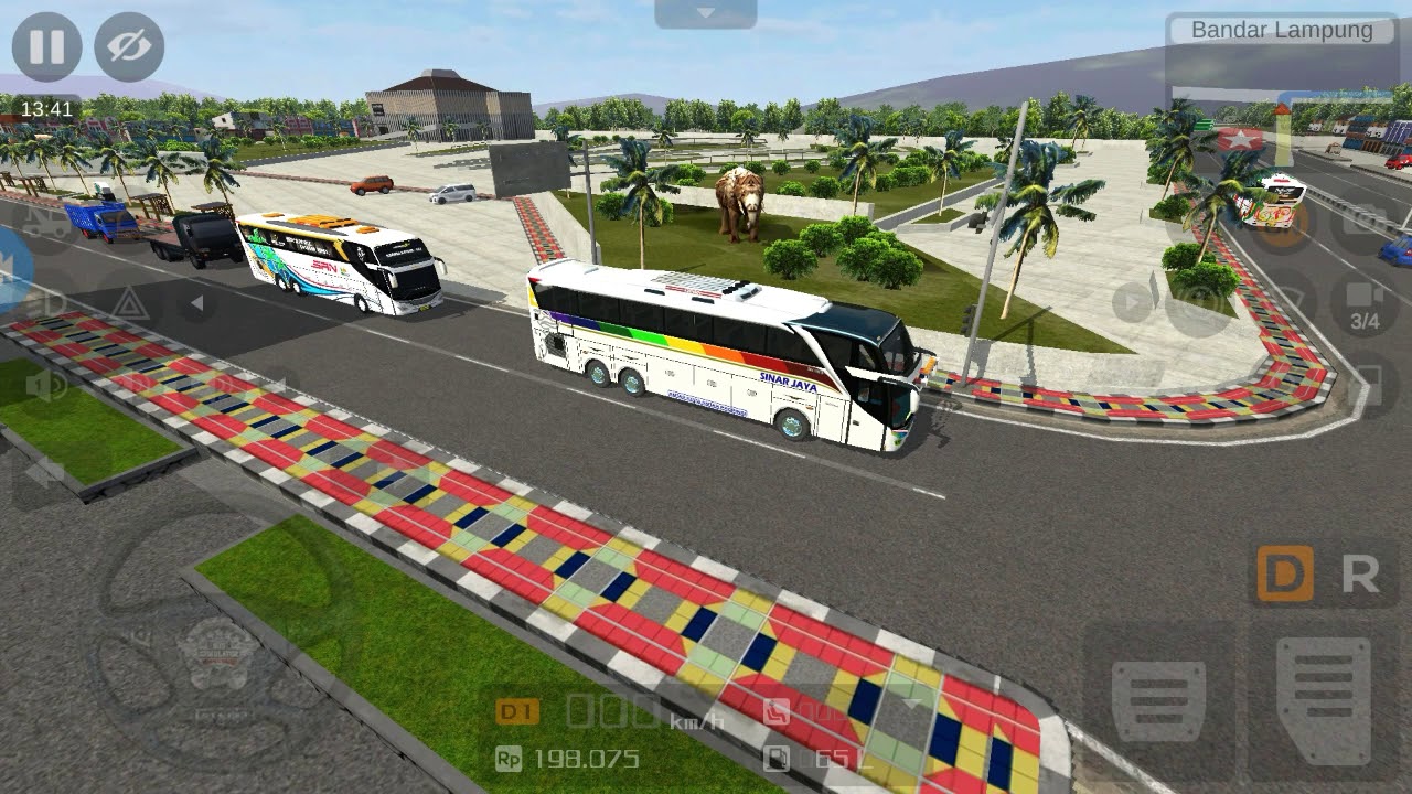 Buss Indonesia Mulai Beroprasi Seperti Biasa || Bus simulator Indonesia OBB V.3.3.3