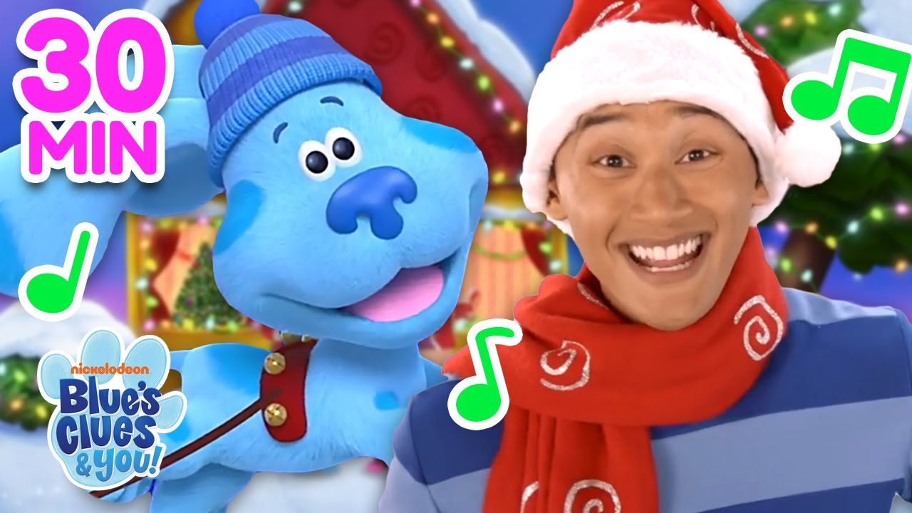 Blue & Josh Deliver Presents! w/ Santa, Steve & Joe! | 30 Minute Compilation | Blue's Clues & You!