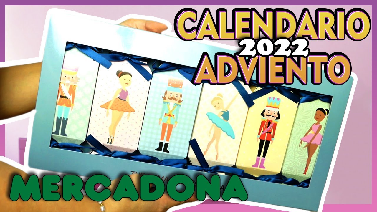 Calendario de Adviento  cascanueces 2022 novedades Mercadona 💄💋  the 12 makeup essentials